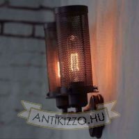 antik-racsos-lampa-falra-szerelheto-dupla-karos