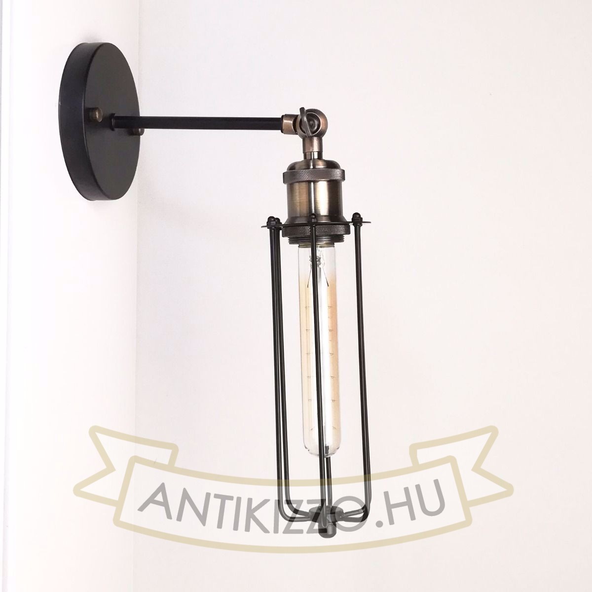 Antik bronz / matt fekete