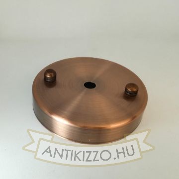 plafontarcsa-mennyezetirozsa-100mm-sima-antik-vorosrez-szin