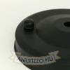 plafontarcsa-mennyezetirozsa-105mm-kupos-matt-fekete-szin