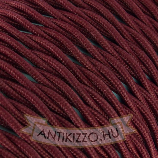 fonott-textilkabel-szovetkabel-antik-vezetek-bordo-2x075