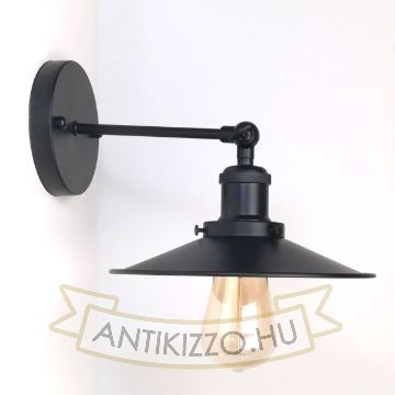 matt-fekete-fali-lampa-lapos-buraval