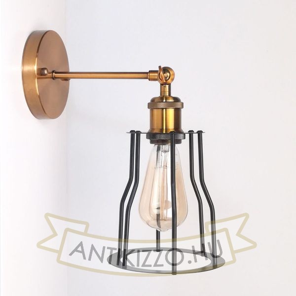 antik-fali-lampa-antik-sargarez-szin-csepp-alaku-raccsal
