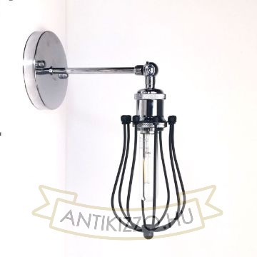 antik-fali-lampa-fenyes-krom-szin-csepp-alaku-raccsal