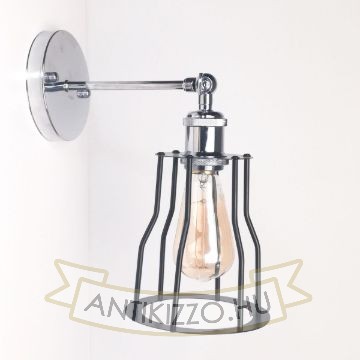 antik-fali-lampa-fenyes-krom-szin-csepp-alaku-raccsal