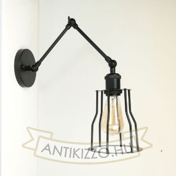 antik-fali-olvaso-lampa-matt-fekete-szin-csepp-alaku-raccsal