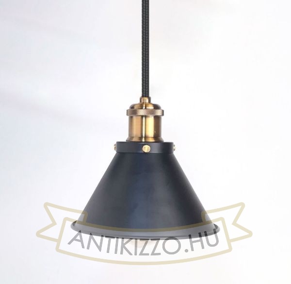 antik-fuggesztek-lampa-matt-fekete-antik-sargarez-szin-kis-buraval