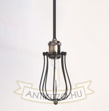 antik-fuggesztek-lampa-matt-fekete-antik-bronz-szin-csepp-alaku-raccsal