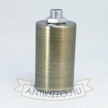 Antik izzó foglalat antik bronz szín E14 (csillár foglalat)