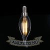 Kép LED filament dekor izzó - C35L - 4 watt