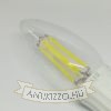 LED filament dekor izzó - C35 - 4 watt E14