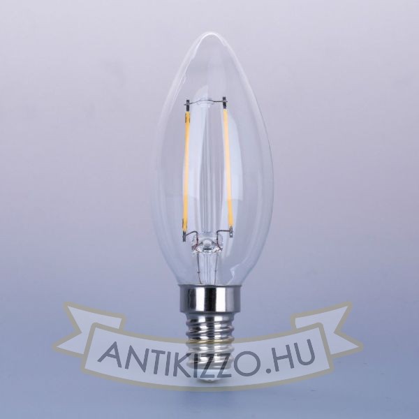 LED filament dekor izzó - C35 - 4 watt - szabályozható