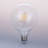 LED filament dekor izzó - G125 - 8 watt