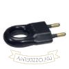 Legrand 050163 fekete földeletlen csatlakozódugó
