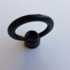 Lámpa tartógyűrű matt fekete - belső menetes 25mm