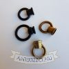 Lámpa tartógyűrű antik sárgaréz - belső menetes 18mm