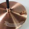 Plafontárcsa mennyezetirózsa 120mm antik vörösréz szín