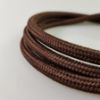 Textil kábel barna - 3x0,75	