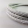 Textil kábel világos szürke- 2x0,75