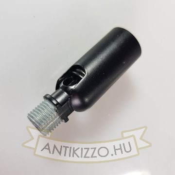 Állítható rugós csukló, könyök, matt feket szín