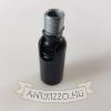 Állítható rugós csukló, könyök, matt feket szín
