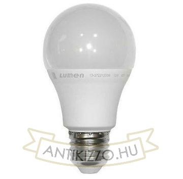 LED opál körte izzó - 12 watt - meleg fehér  szabályozható - 1200LM