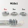Hexagon anyacsavar M10 - 5mm