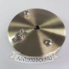 Falitárcsa 100mm sima antik bronz szín, kapcsolós
