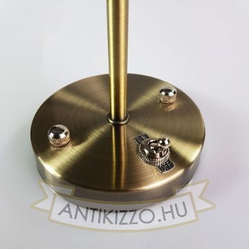Falitárcsa 100mm sima antik bronz szín, kapcsolós