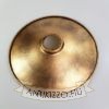 Fém Lámpabúra 260mm x 50mm rozsda sárgaréz szín