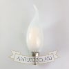 LED opál filament dekor izzó - C35L - 6 watt