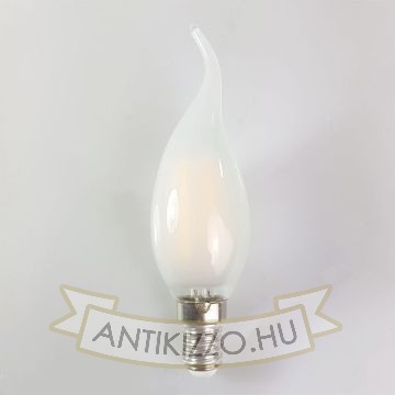 LED opál filament dekor izzó - C35L - 6 watt