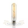 LED Filment COG dekor izzó, antikolt - T136 - 2 watt - meleg fehér