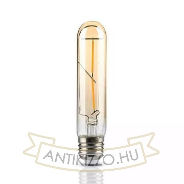 LED Filment COG dekor izzó, antikolt - T136 - 2 watt - meleg fehér