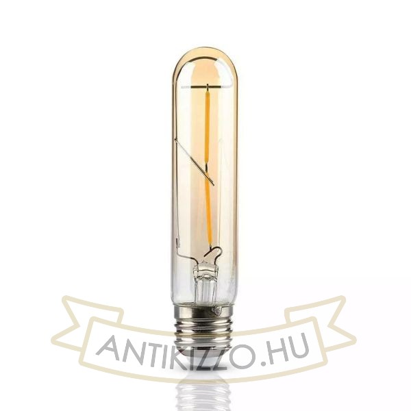 LED Filment COG dekor izzó, antikolt - T136 - 2 watt - meleg fehér
