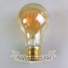 LED filament dekor izzó - A60 Spiral - 4 watt
