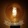 LED filament dekor izzó - G95 Spiral - 4 watt