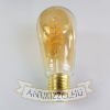 LED filament dekor izzó - ST64 Spiral - 4 watt
