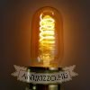 LED filament dekor izzó - T45 Spiral - 4 watt