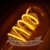 LED filament dekor izzó - T45 Spiral - 4 watt