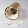Fém E27 foglalat arany