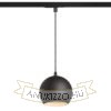 Kép COPA egyfázisú áramkörös sínre fekete üveg 230V LED E27 11W