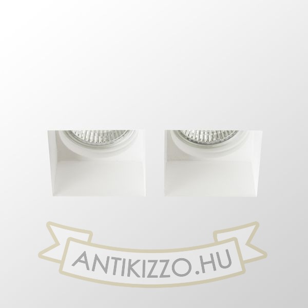 Kép QUO SQ II süllyesztett lámpa  gipsz 230V LED GU10 2x8W