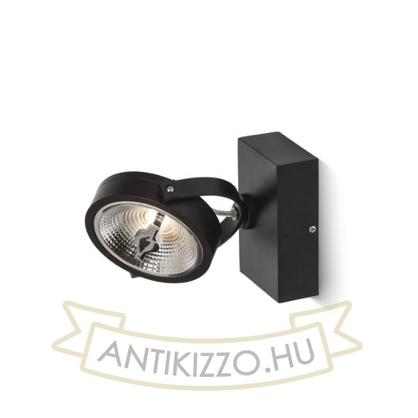 Kép KELLY LED I DIMM fali lámpa fekete 230V LED 12W 24° 3000K