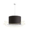 RON 55/30 lámpabúra Polycotton fekete/fehér PVC max. 23W