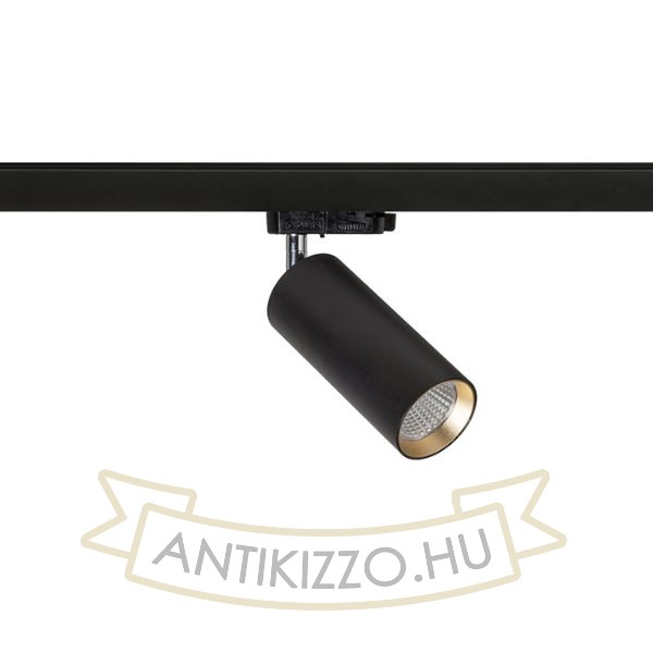 Kép MAVRO háromfázisú áramkörös sínre fekete/aranysárga  230V LED 12W 38°  3000K