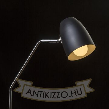 Kép PRAGMA állólámpa fekete króm 230V LED E27 11W