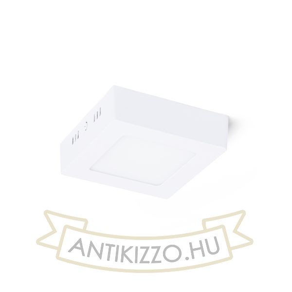 Kép SOCORRO SQ 120 felületre szerelhető fehér 230V LED 6W 3000K