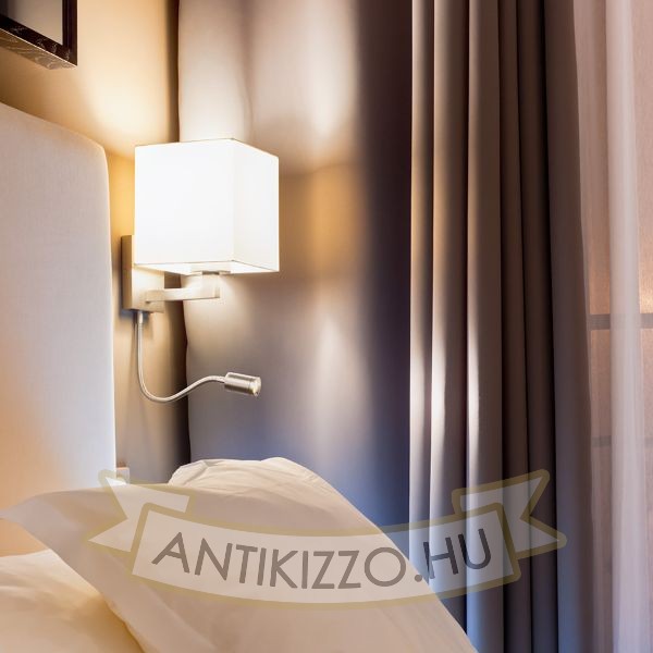 Kép TAINA lámpabúrával fehér matt nikkel 230V LED E27 LED 15+3W 25°  3000K