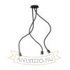 Kép LOYD E27 III függő lámpa fekete  230V LED E27 3x15W